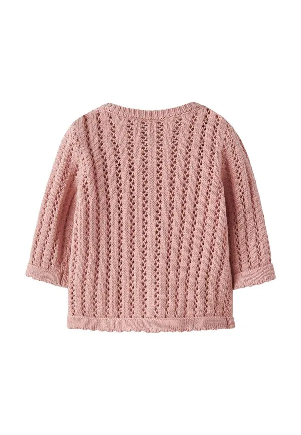 Кардиган стандартного кроя strickjacke Lil' Atelier, Misty Rose — фото 2