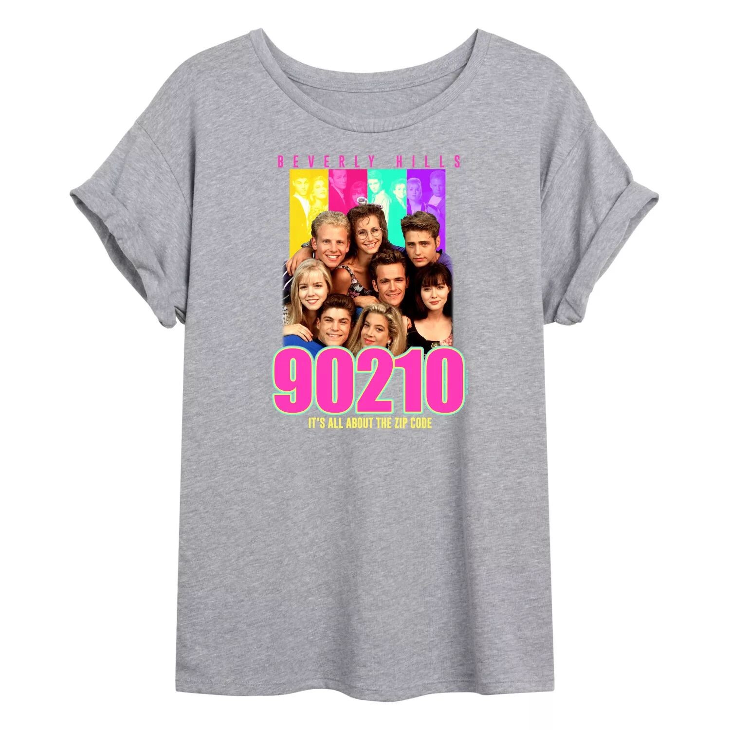 

Детская футболка большого размера с рисунком Beverly Hills 90210 Licensed Character