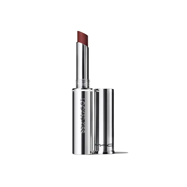 

Матовая помада Mac Locked Kiss 24H Mac Cosmetics, цвет poncy