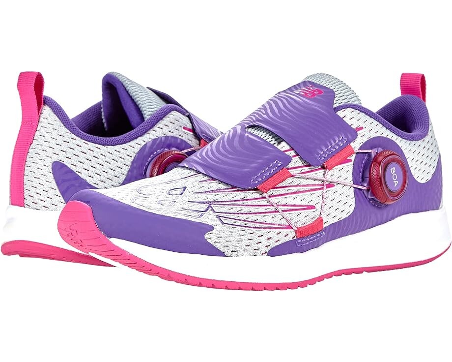 

Кроссовки New Balance Fuel Core Reveal Boa, цвет Rain Cloud/Pink Glo