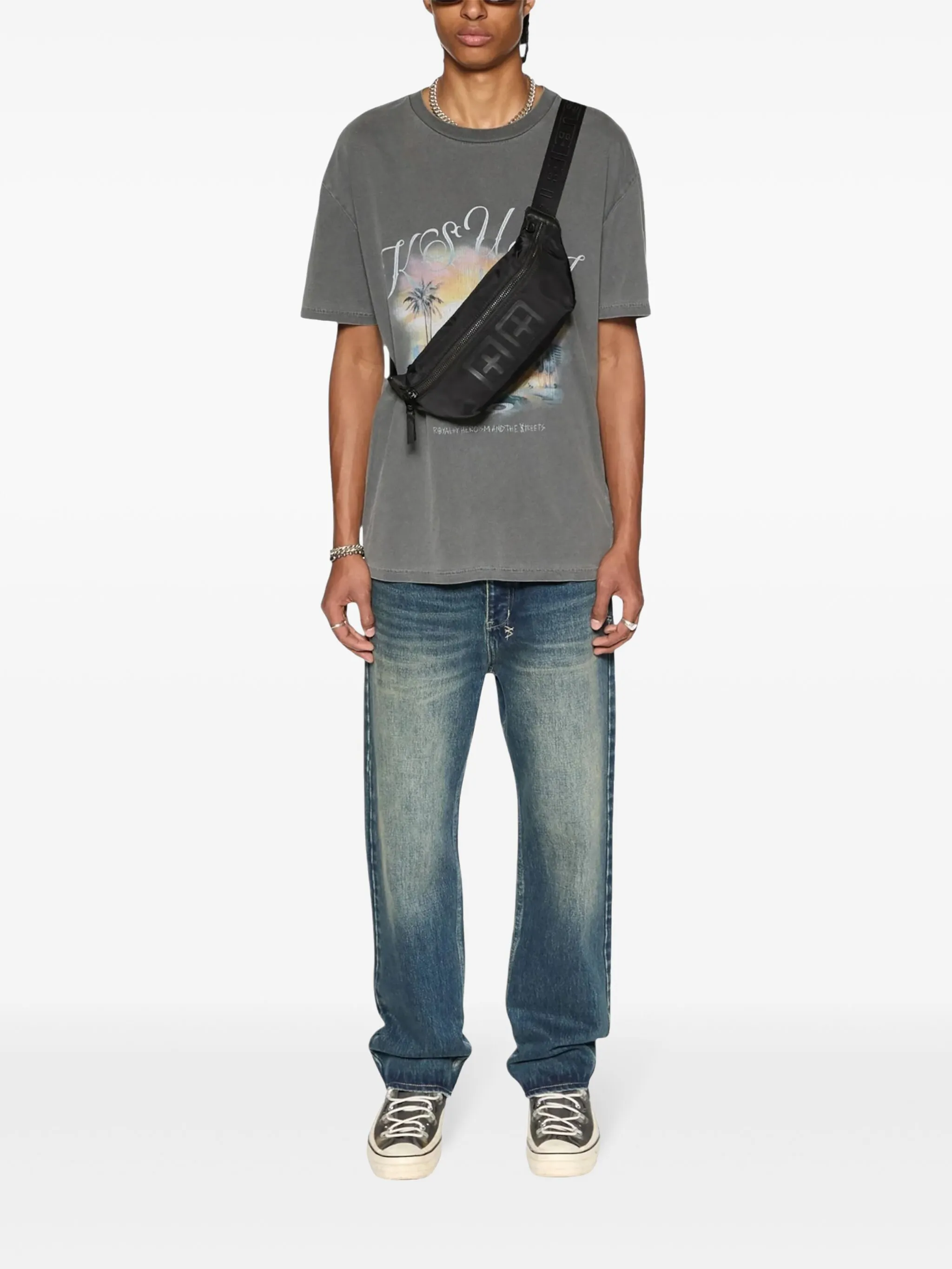 

Футболка World Order Biggie Ksubi, серый