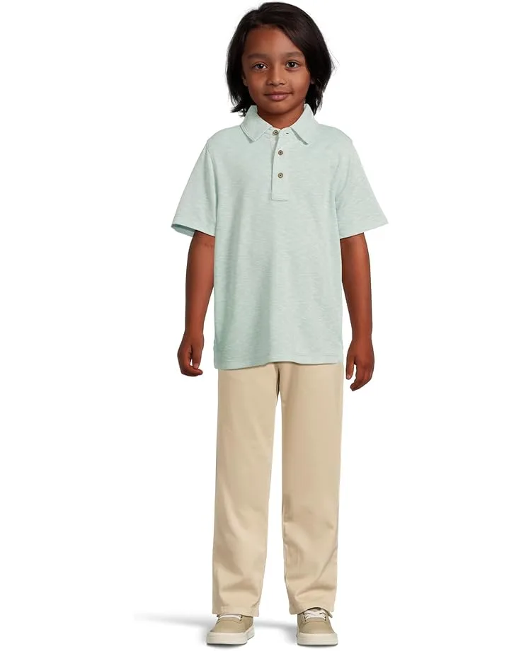 Поло Johnston & Murphy Kids Vintage Slub Polo (Big Kid), MintSee Less — фото 4
