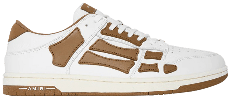 

Кроссовки Amiri Skel Top Low 'White Brown', белый