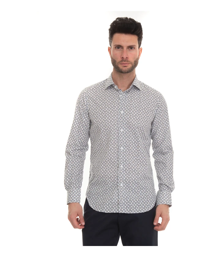 

Повседневная рубашка с цветочным принтом и воротником Cã Rrel, мультиколор