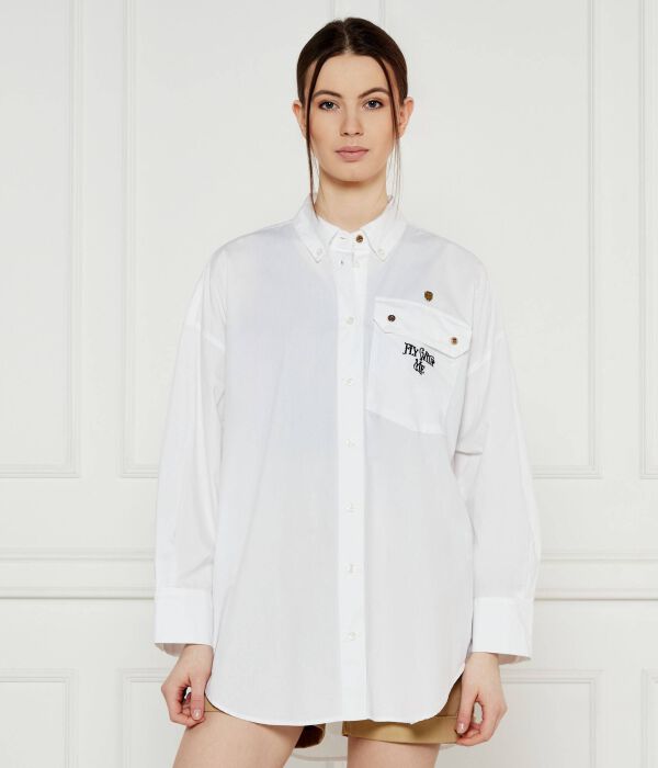 

Рубашка Oversize fit Aeronautica Militare, белый