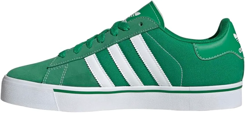 Мужские кроссовки Adidas Campus Vulc, повседневные - белый, красный, мультиколор — фото 3