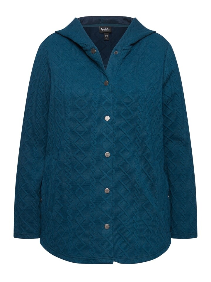 

Спортивная куртка Ulla Popken Sweatjacke, цвет dunkles petrol