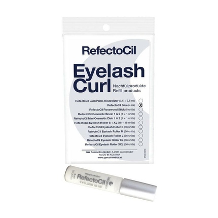 

RefectoCil Eyelash Perm Roller Glue Refill с коллагеном и цистеином 4 мл Gw Cosmetics