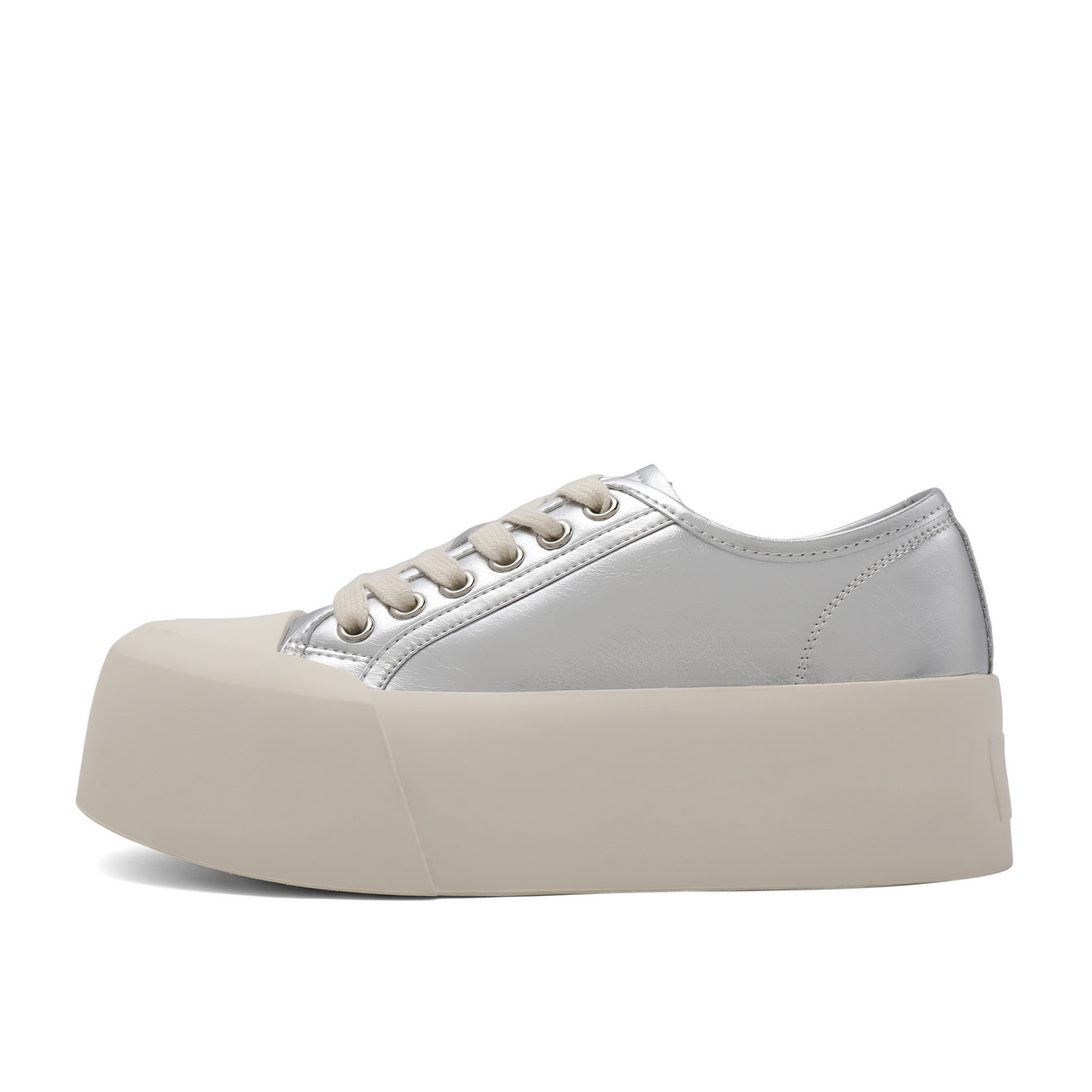 

Кеды BELLE Skateboard Shoes Women's Low-Top, серебряный