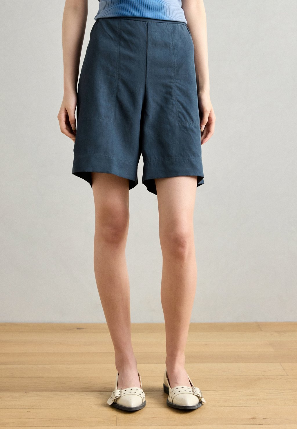

Шорты CASUAL STYLE ELASTIC WAISTBAND TOPSTITCHING Marc O'Polo, темно-синий