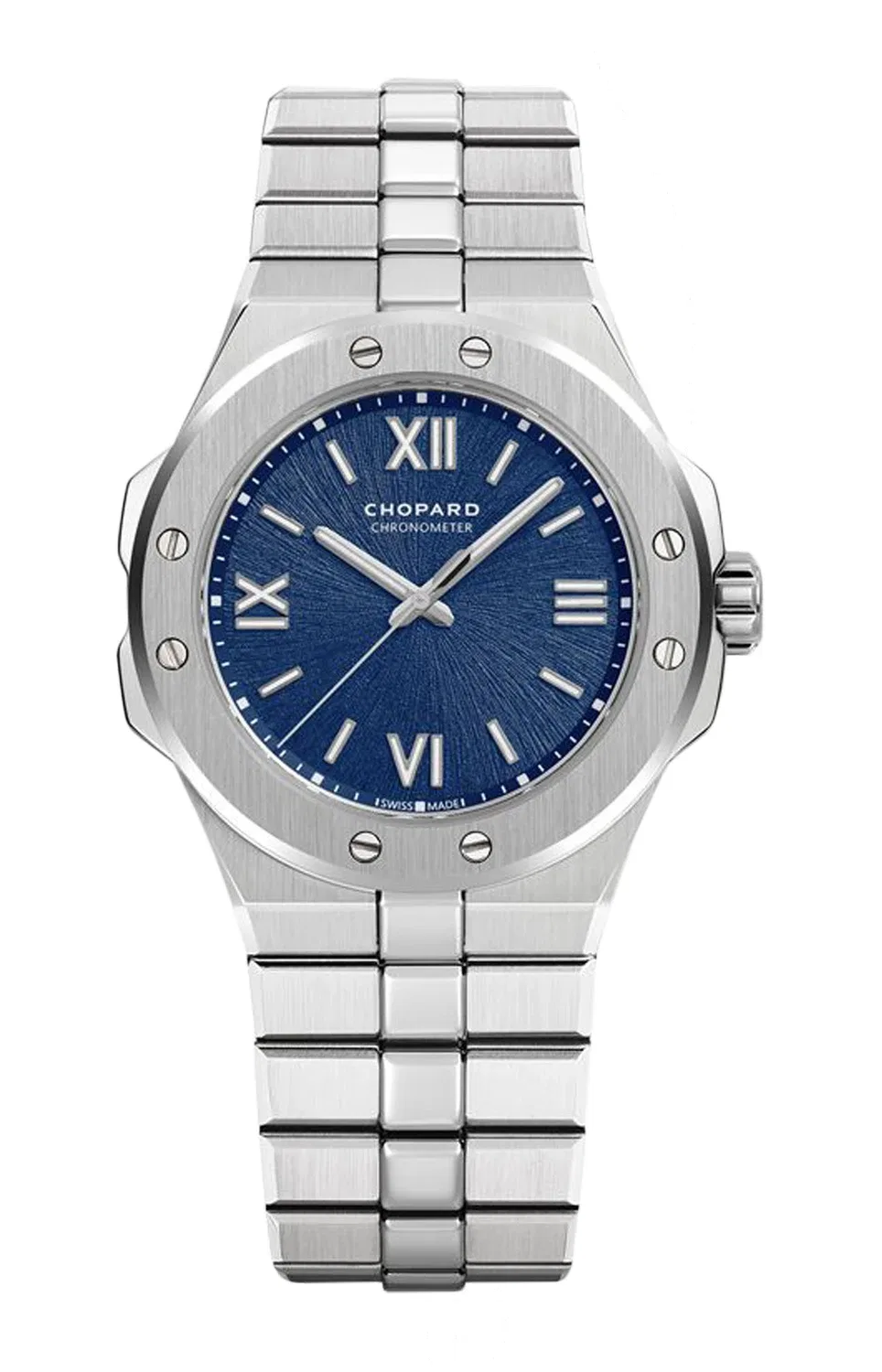 ALPINE EAGLE SMALL 36 ММ, АВТОМАТИЧЕСКИЙ ЗАВОД, CHOPARD LUCENT STEEL A223 - 298601-3001, серебряный