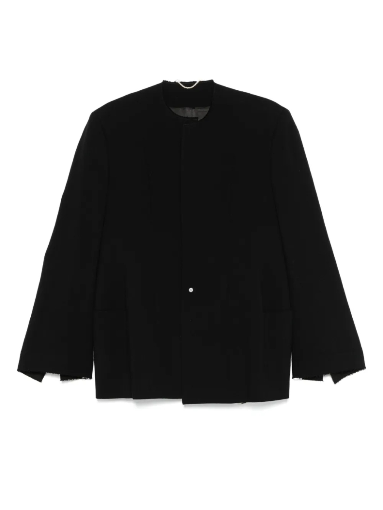 

Шерстяная куртка Carven, черный
