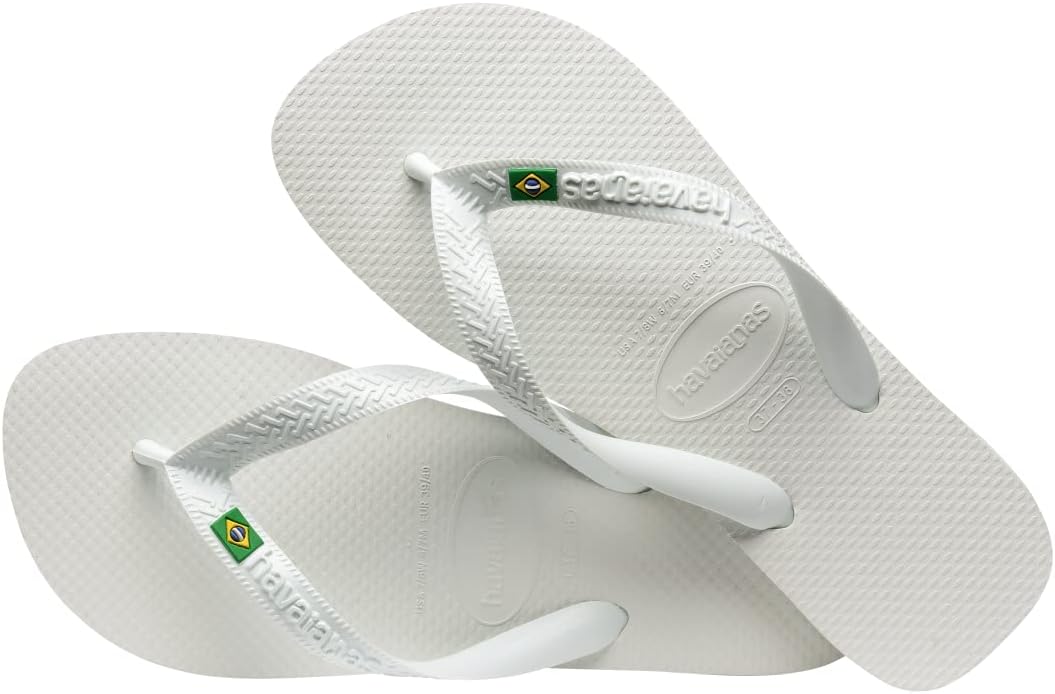 Мужские вьетнамки Havaianas Brazil, белый — фото 4