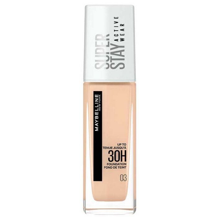 

Тональный крем Maybelline New York Super Stay Active Wear Foundation, 03 True Ivory