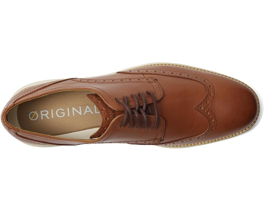 Оксфорды Cole Haan Originalgrand Shortwing, цвет Woodbury Leather/Ivory — фото 2