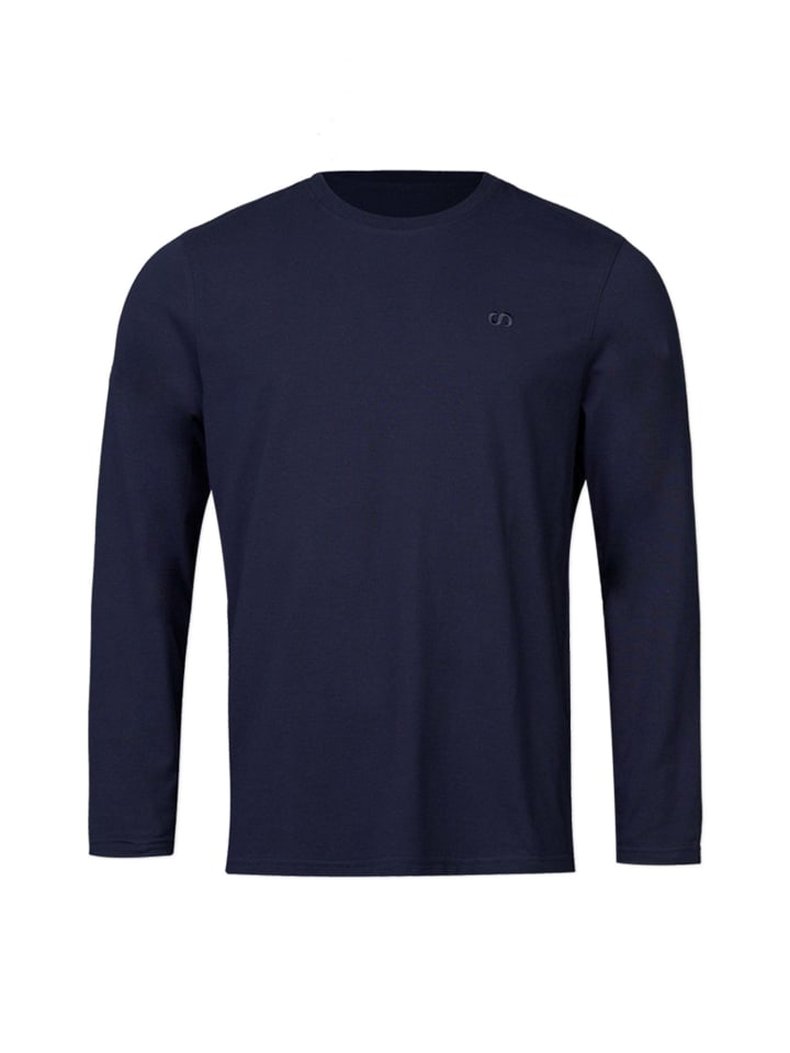 

SNOCKS Мужская длинная пижамная рубашка, 1 шт., темно-синего цвета