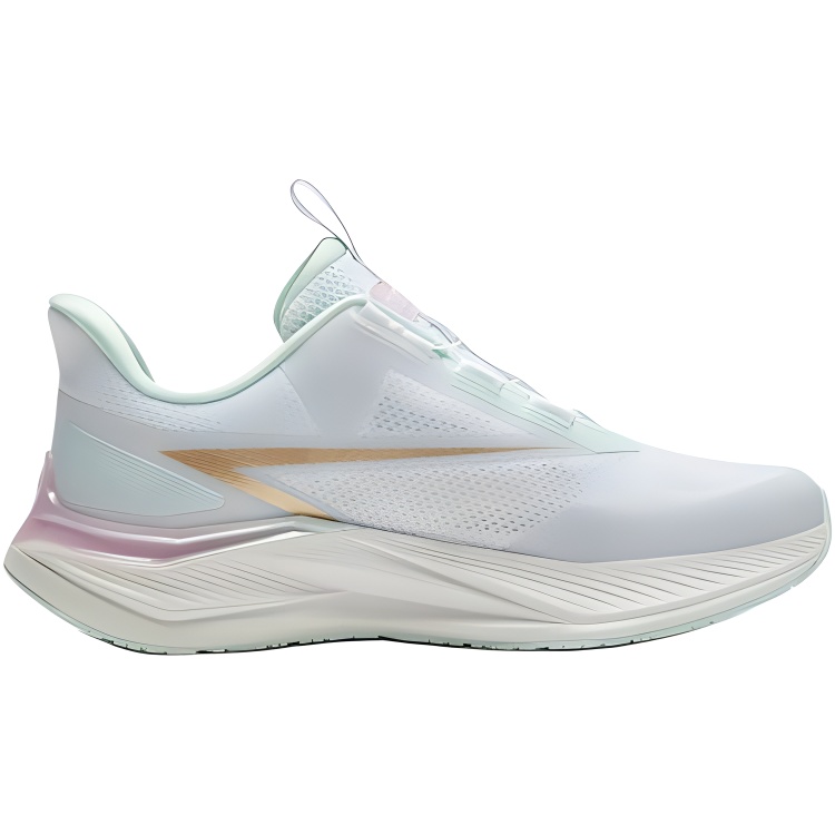FILA KIDS Легкие амортизирующие низкие детские беговые кроссовки White/Misty Verdant Green Kids' — фото 3