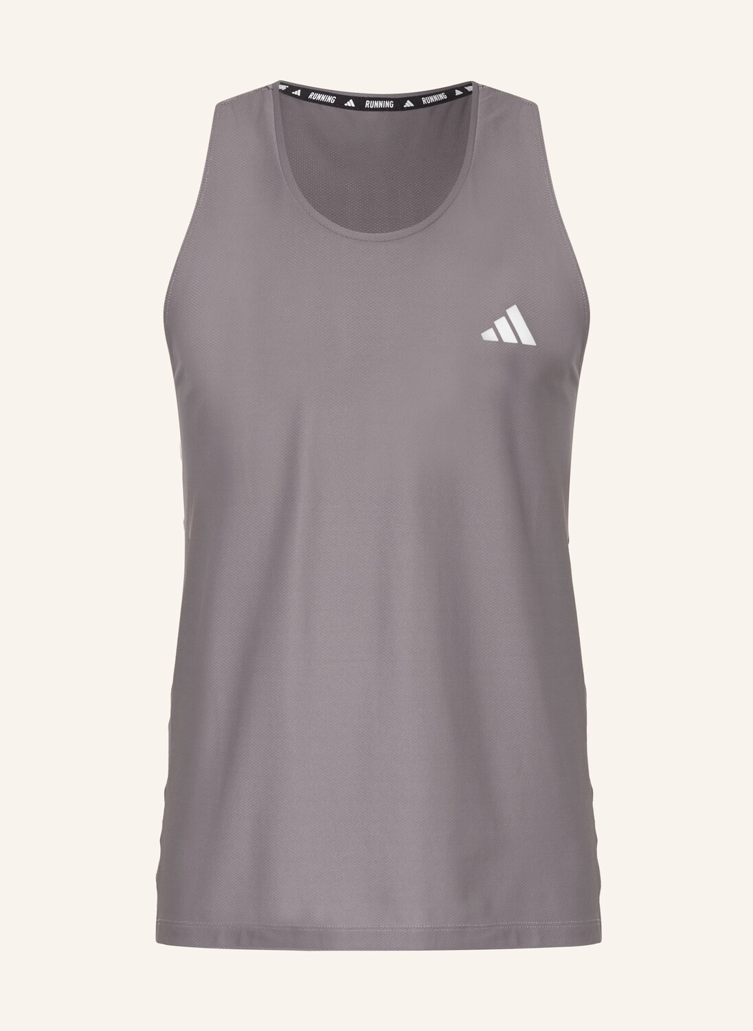 

Беговой топ own the run adidas, тауп