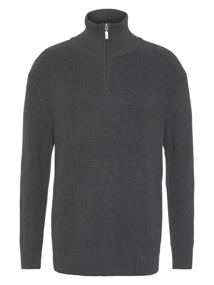 

H.I.S. Свитер Troyer темно-серого меланжевого цвета