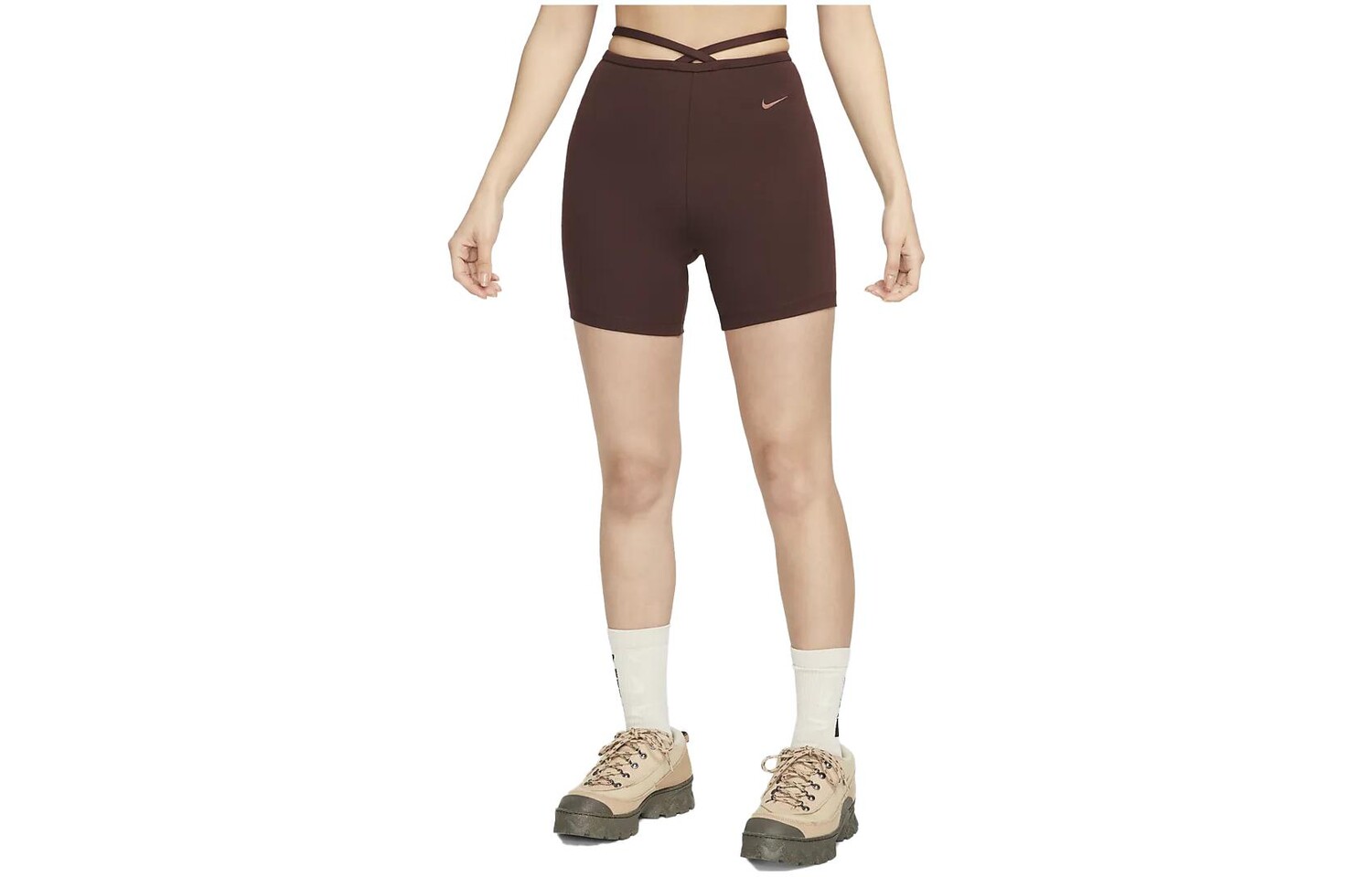 

Женские спортивные шорты Nike, цвет Burgundy