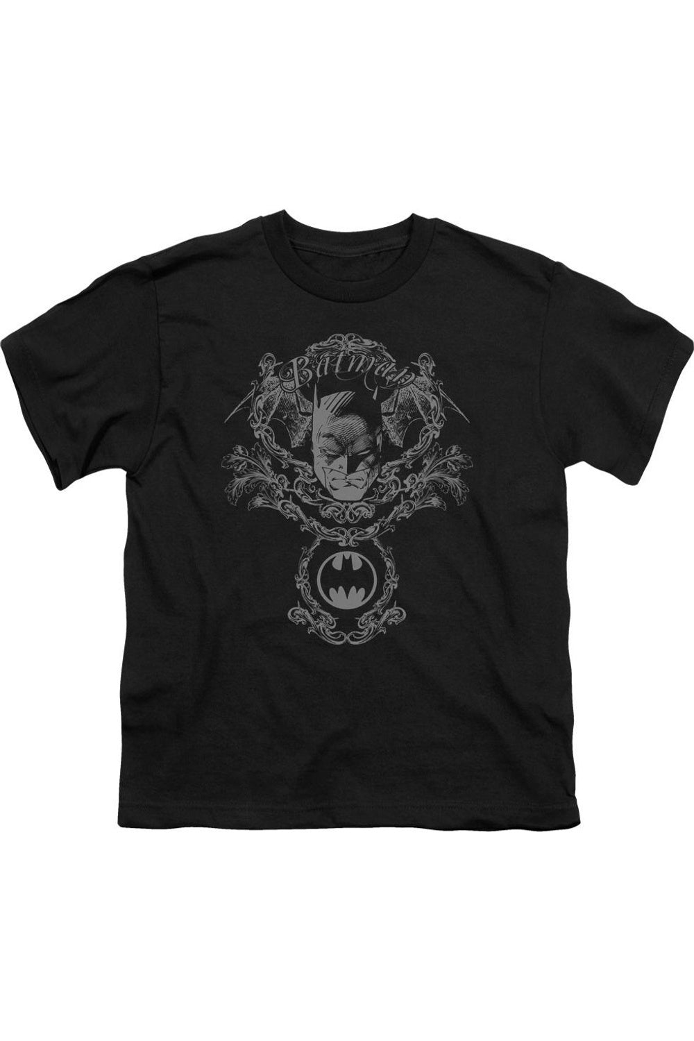 

Футболка с коротким рукавом Batman Dark Knight Heraldry для детей Gildan, черный