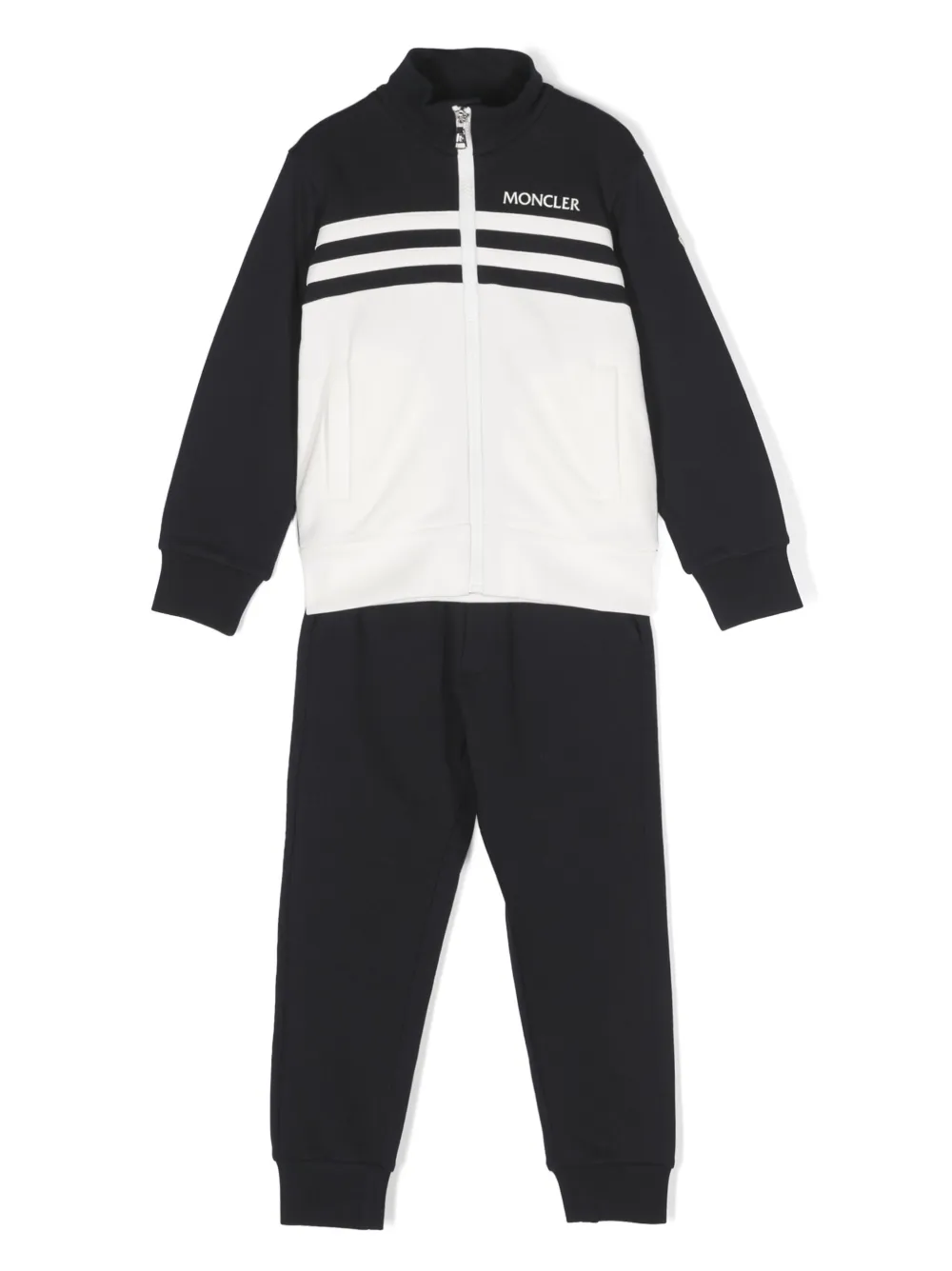 

Спортивный костюм с логотипом Moncler Enfant, синий