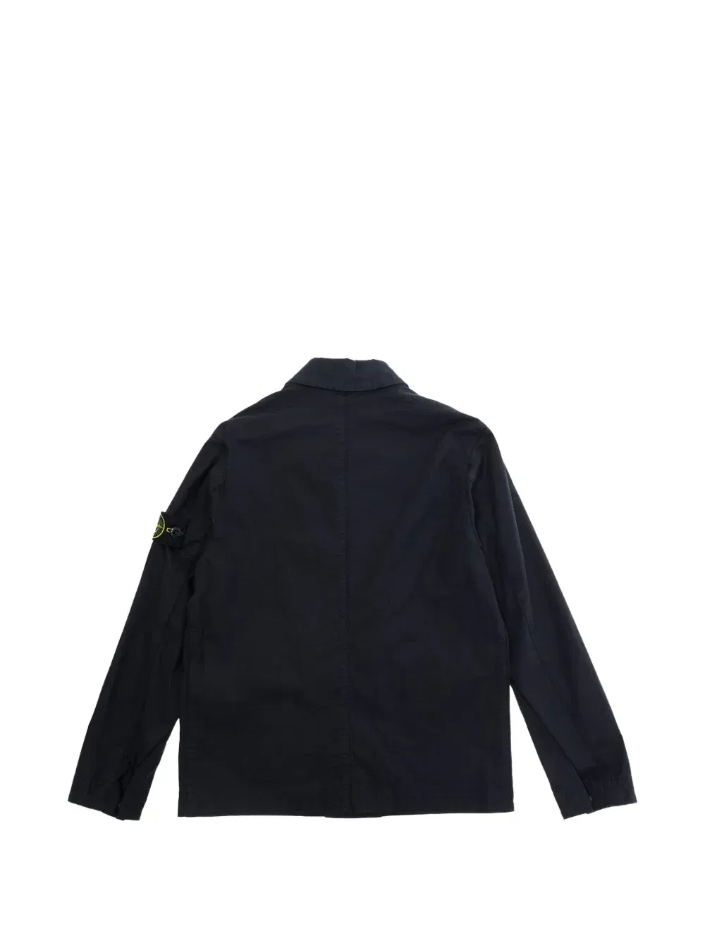 Куртка с нашивками Stone Island Junior, синий — фото 2