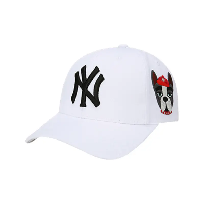 

MLB Хлопковая бейсболка унисекс, White (One Size)