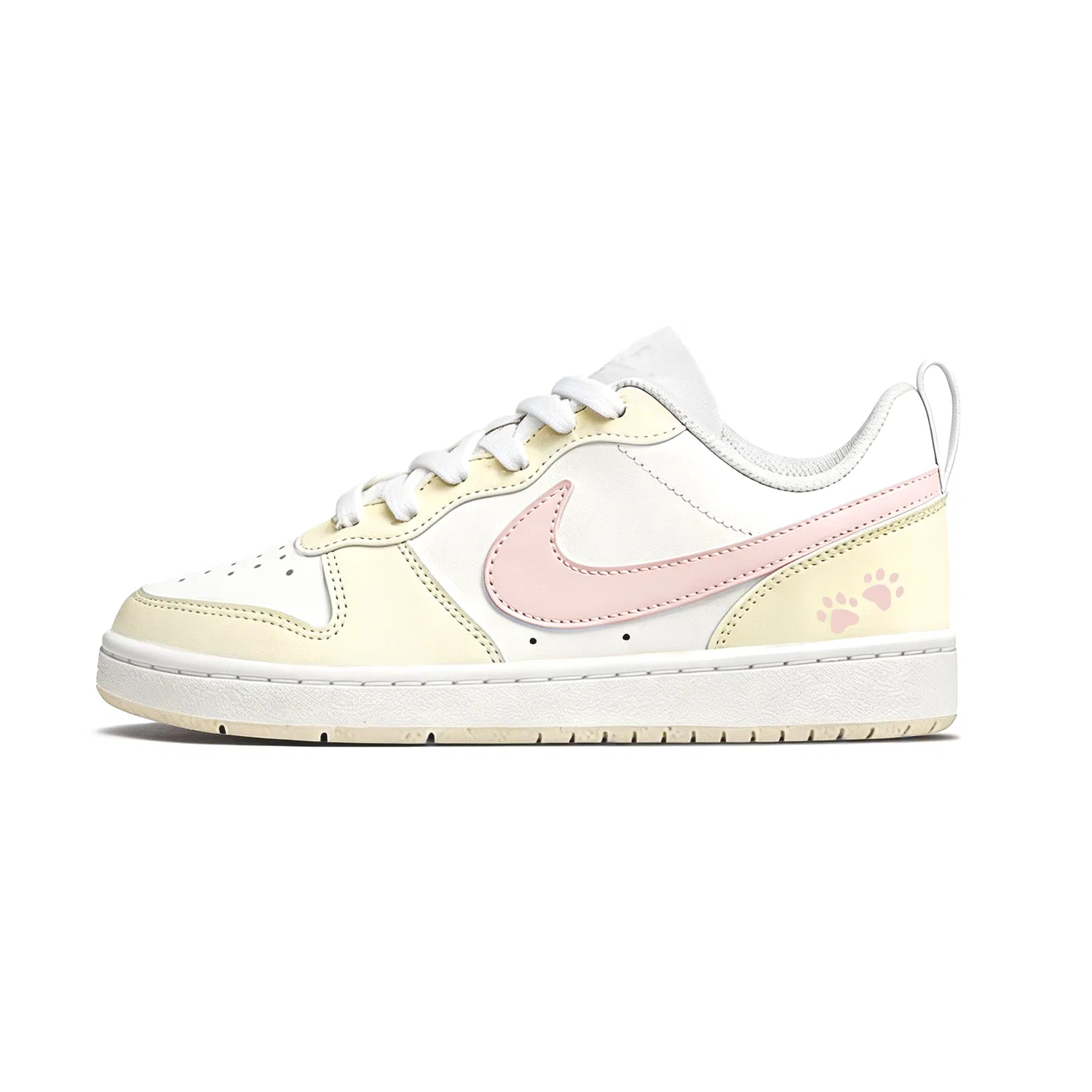 Кроссовки кеды Nike Court Borough Maris Sal Peach Beige Pink — фото 3