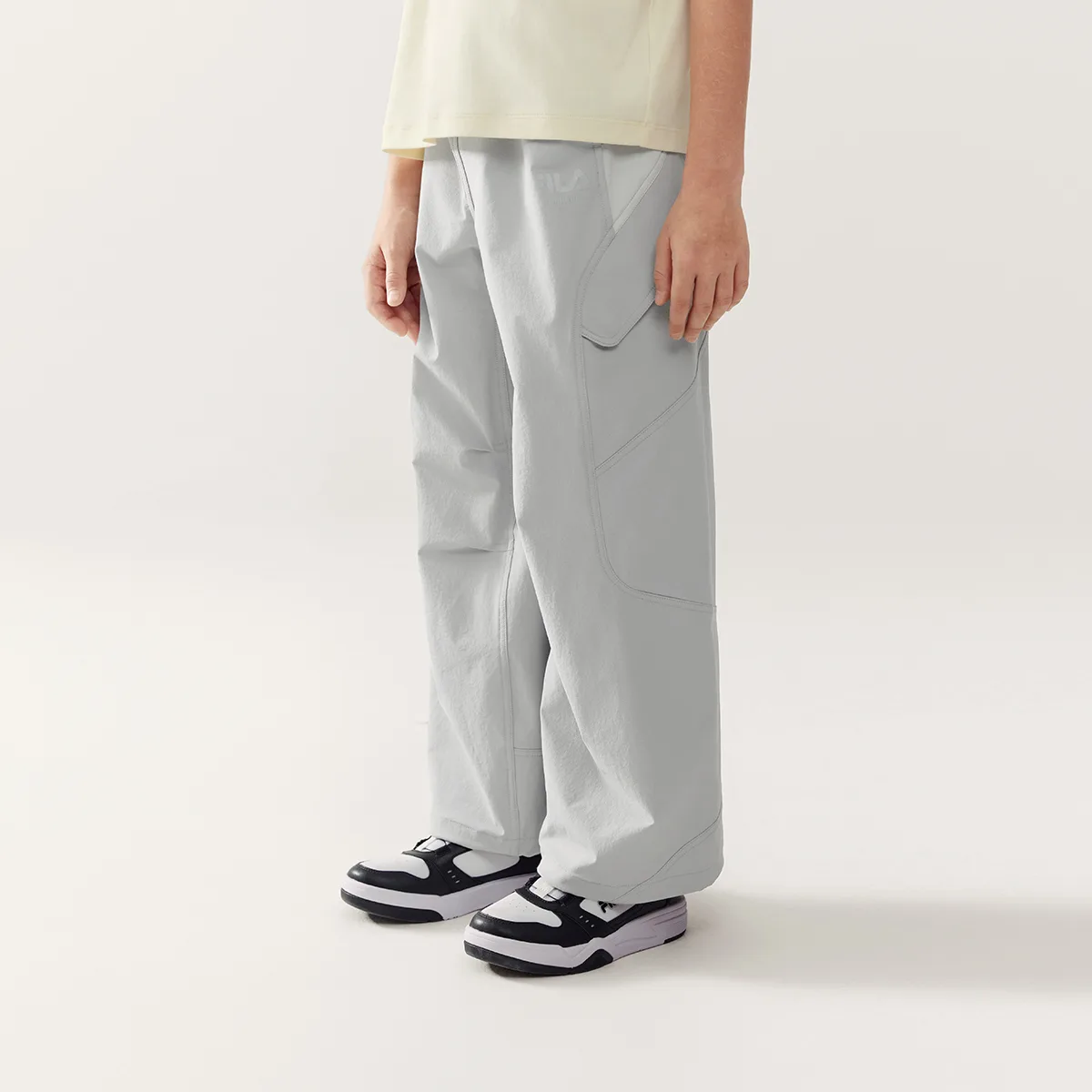 Детские брюки woven raw lime FILA KIDS, F-GY Lime — фото 4