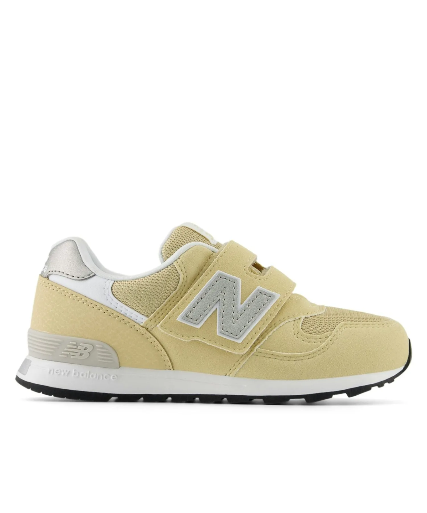 Детские кроссовки на липучках New Balance 313 Hook and Loop бежевые