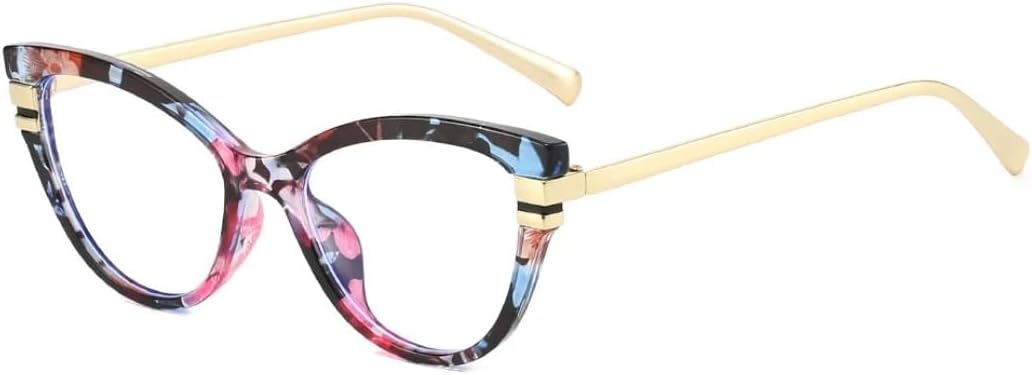 

Солнцезащитные очки для мужчин и женщин - защита UV400 - леопардовый принт "кошачий глаз", легкая оправа для занятий спортом на открытом воздухе и вождения DSVIGF, Blue Leopard