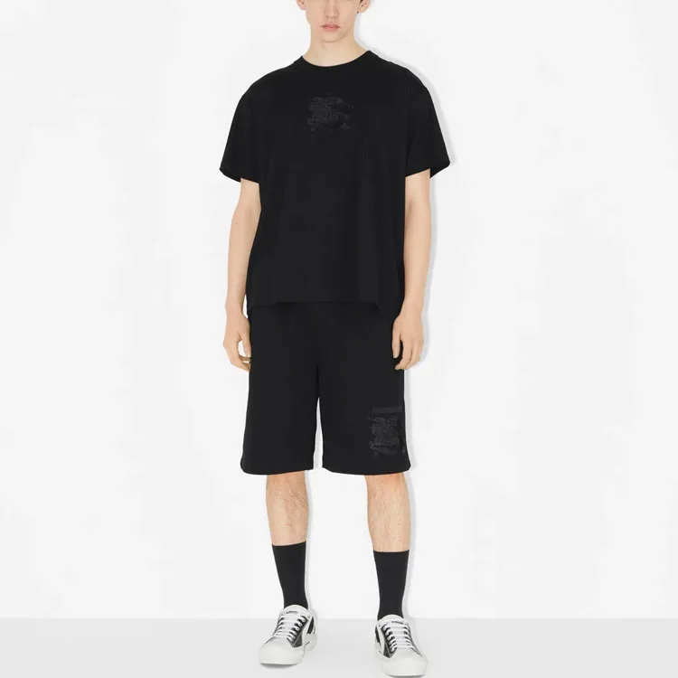 Шорты Burberry Tyler, черные — фото 4
