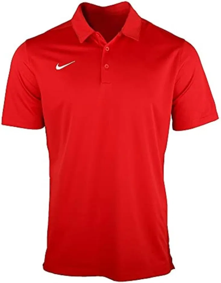 Поло для мужчин, Nike, красное