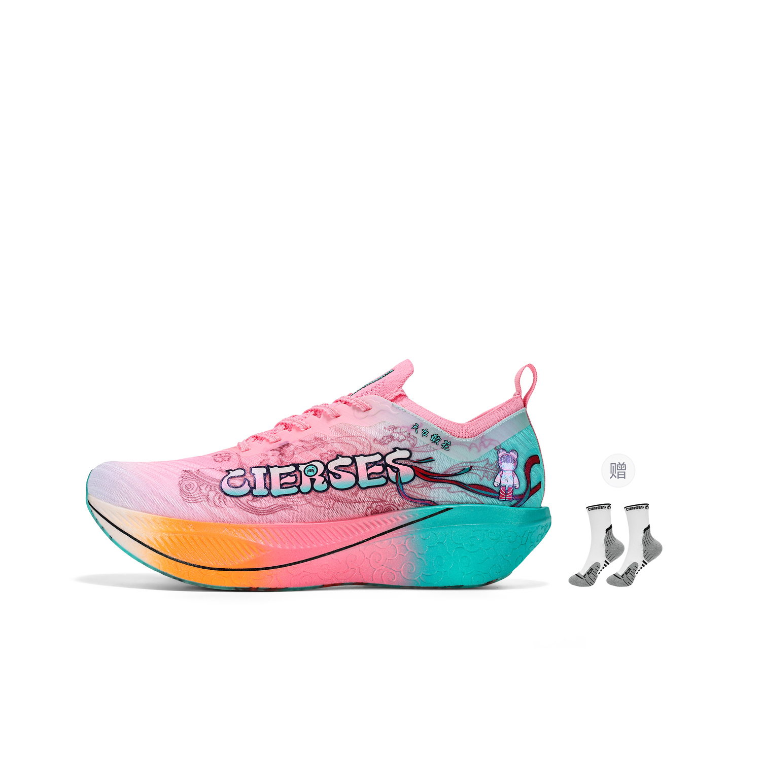 

Ограниченная серия Muscle Cloud, беговые кроссовки унисекс, низкие CIERSES, Goddess Gift Professional Running Socks