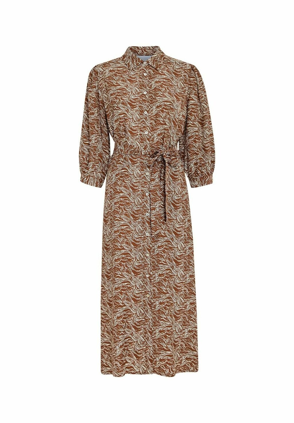 

Платье-рубашка 3/4 SLEEVE Minus, светло-красный
