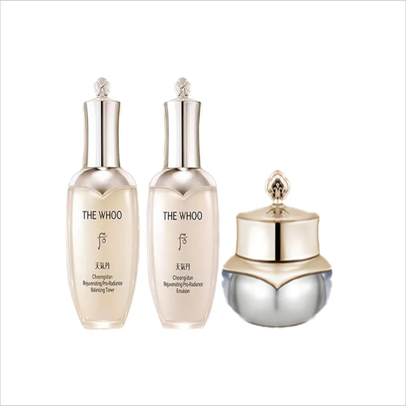 The History Of Whoo Набор пробников Weather Dan PRO Radiance Water Cream из 3 штук: увлажняющий, осветляющий, восстанавливающий, WeatherDan Pro Moisturizing Lotion Set of 3 *2 — фото 2