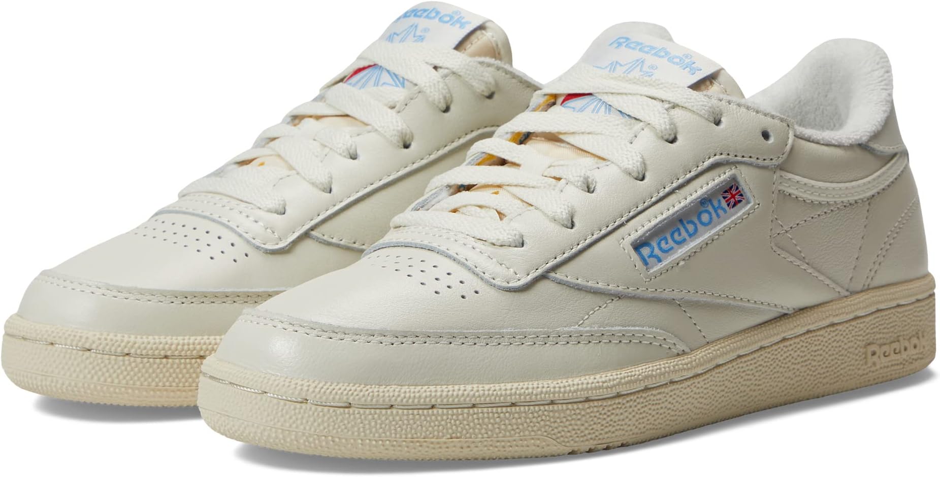 

Кроссовки Club C 85 Reebok, цвет Chalk/Sky Blue