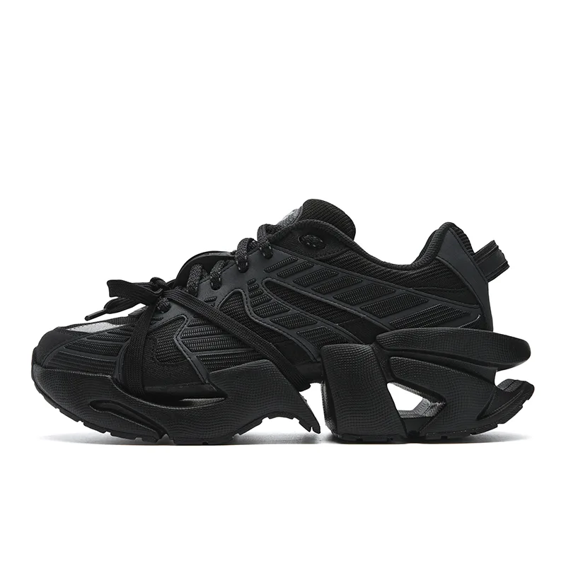Кроссовки мужские низкие на платформе устойчивые к истиранию FILA, Black/Black Sand Gray