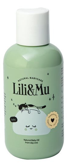 

Натуральное оливковое масло для детей и новорожденных, 150мл Lili&Mu
