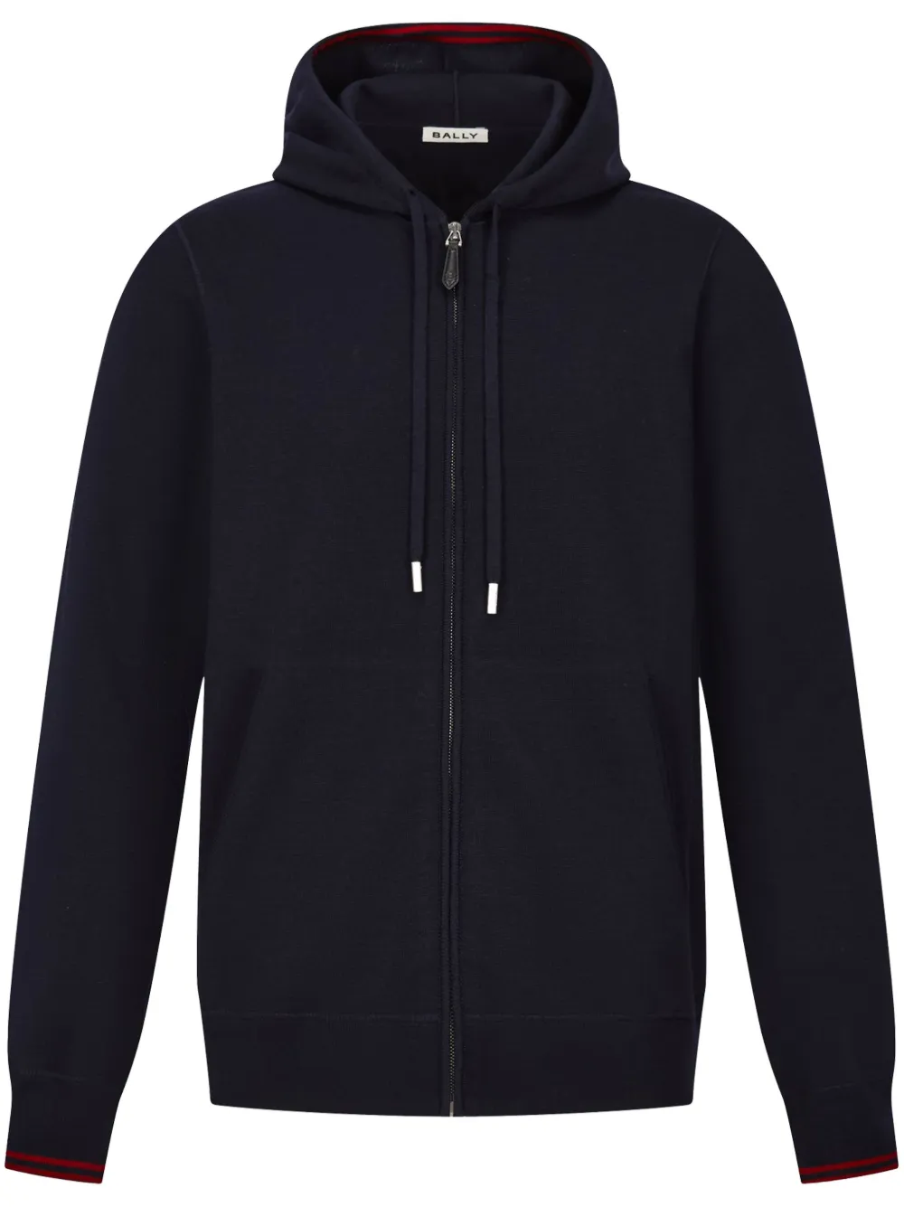 

Худи из шерсти мериноса Bally, синий