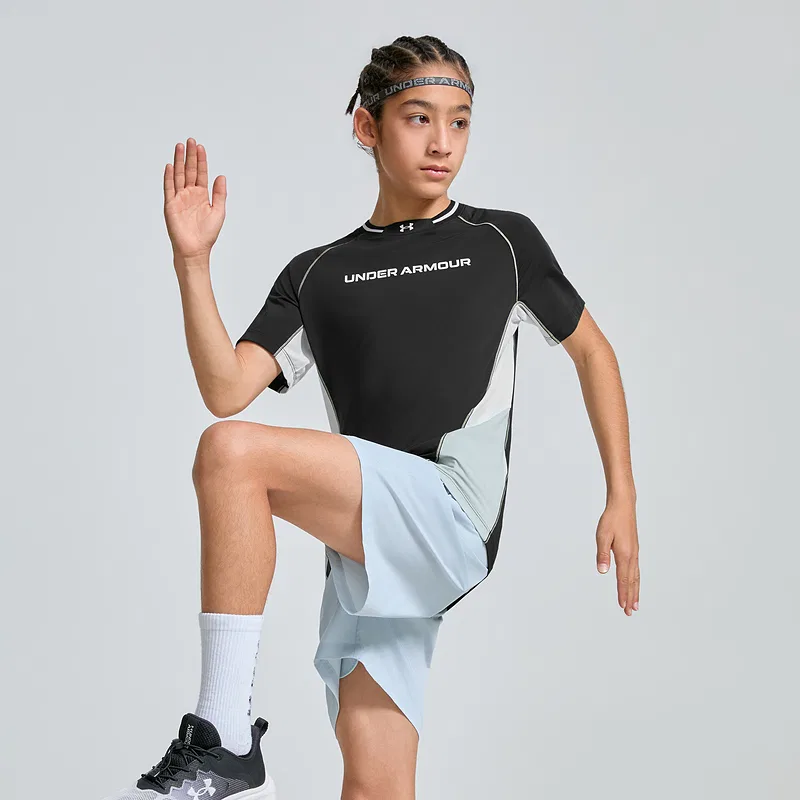 Футболка Comprehensive Training для подростков Under Armour, Black — фото 4