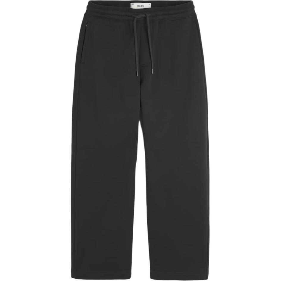 

Hollister/ Мужские повседневные брюки, черные, умеренно прямого кроя