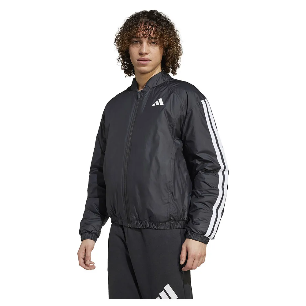 

Куртка adidas Essentials 3 Stripes Insulated bomber, черный