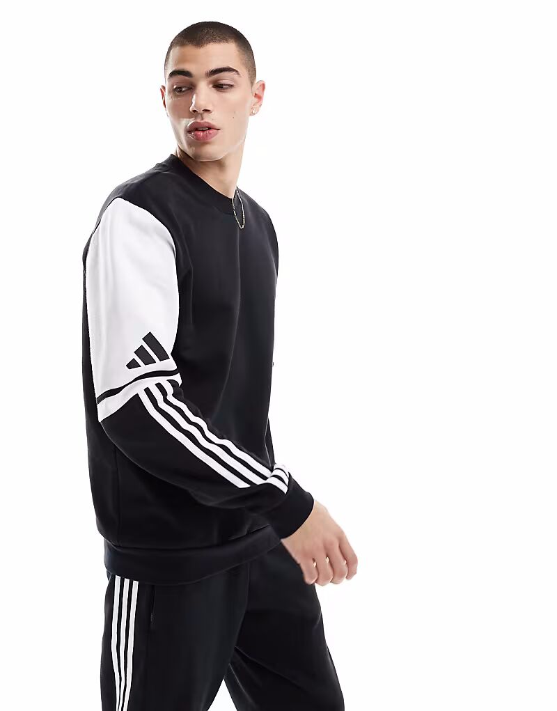 

Толстовка Adidas Football Squadra25 черно-белого цвета
