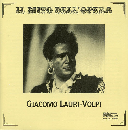 

CD диск Lauri-Volpi, Giacomo: Tosca / Rigoletto / Luisa Miller