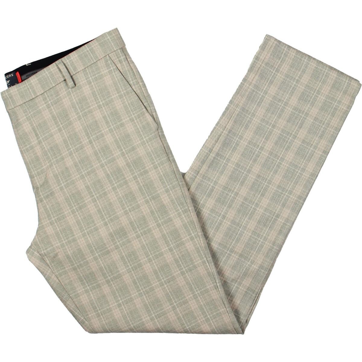 

Мужские брюки с тонким узором Dockers, цвет Sahara Khaki