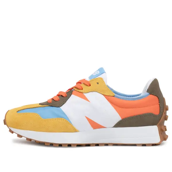 

Кроссовки 327 New Balance, желтый