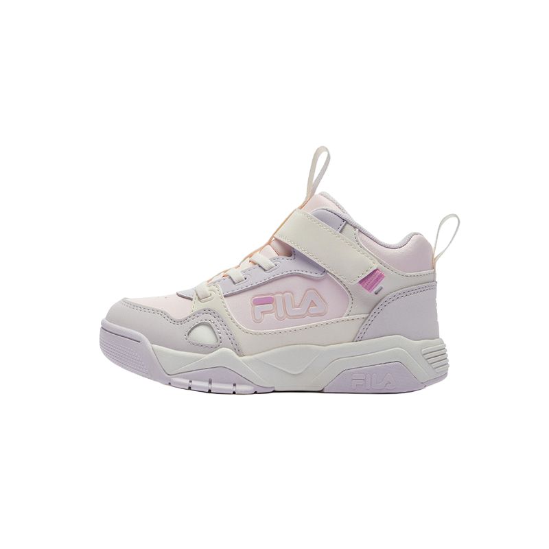 

FILA KIDS Slip Resistant Shock Absorbers Mid Top Kids Lifestyle Shoes Light Pink Children Aged 3 7 Years Old