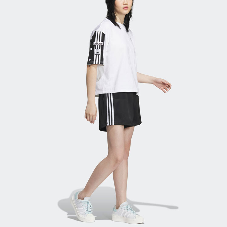 Adidas Originals Женские повседневные шорты, цвет Black — фото 4